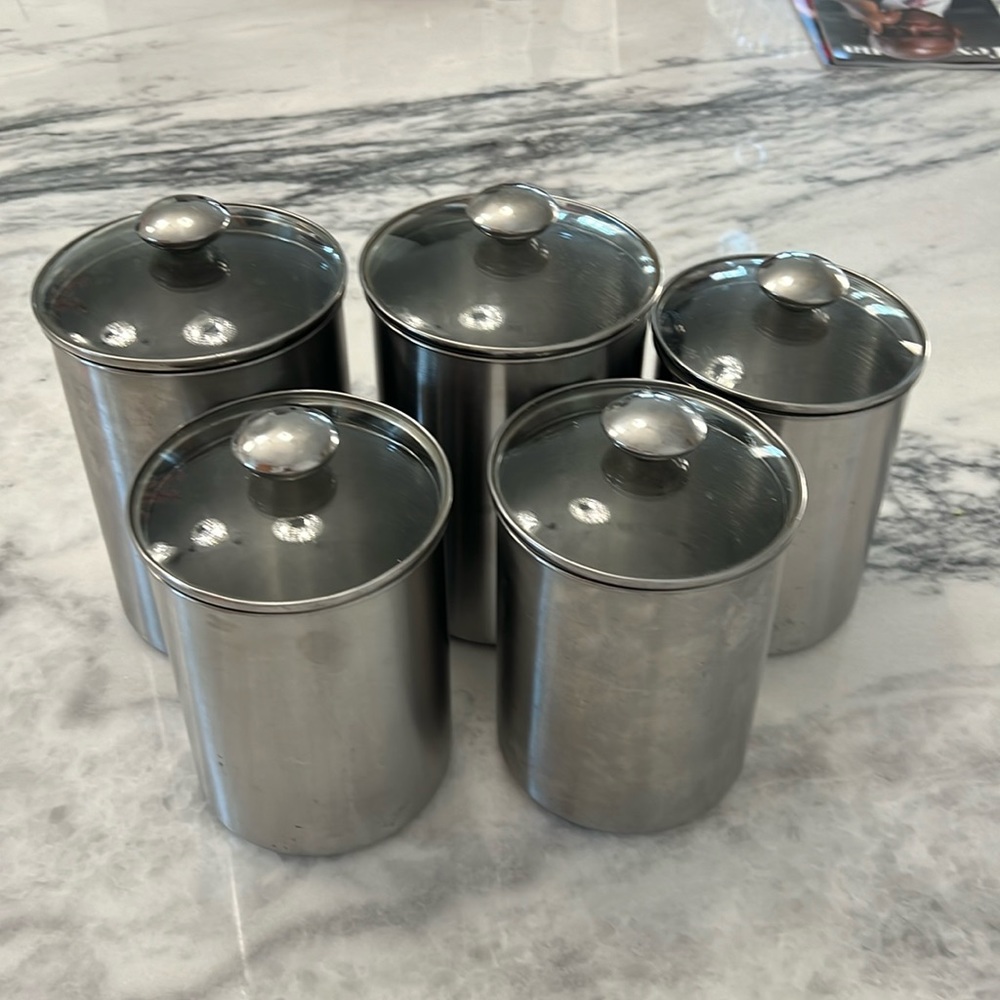 Stainless containers